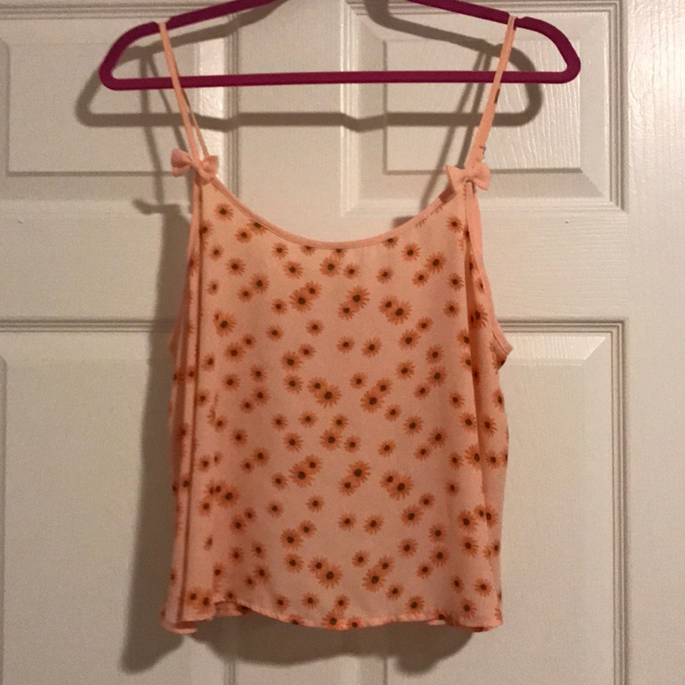 Floral crop top